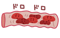 血管イメージイラスト